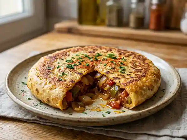 Mahjouba : Galettes à la Semoule Farcies et Fondantes - Photo de présentation
