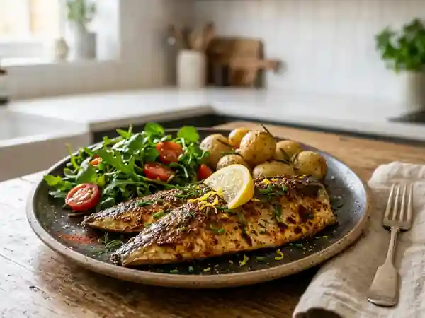 Maquereaux à la moutarde et épices : recette savoureuse et facile - Photo de présentation