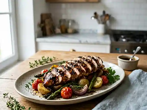 Marinade Balsamique Parfaite pour Poulet Fondant et Savoureux - Photo de présentation
