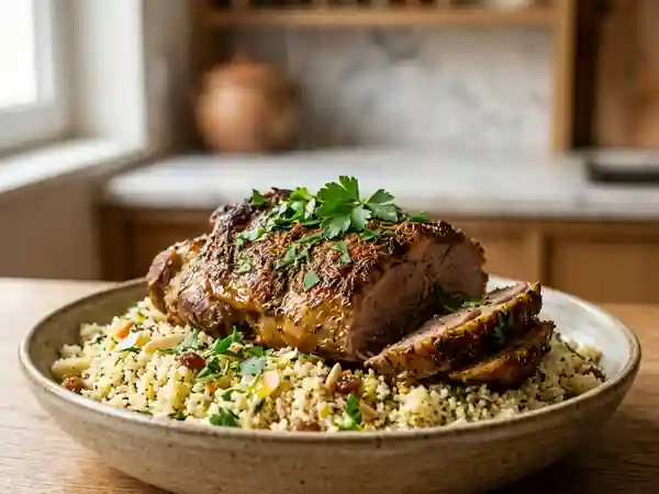 Marinade Parfaite pour Agneau à Couscous : Saveurs Authentiques et Intenses - Photo de présentation
