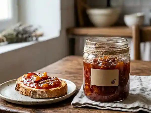 Marmelade de prunes fondante et acidulée - Photo de présentation