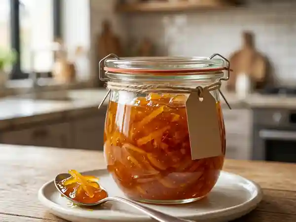 Marmelade d'oranges amères fondante et acidulée - Photo de présentation