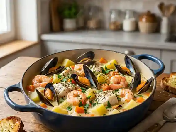 Marmite de la mer onctueuse et parfumée - Photo de présentation