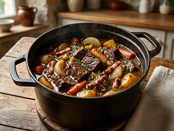 Marmite Sarthoise Fondante au Vin Blanc - Photo de présentation