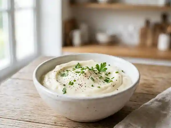 Mayonnaise légère au yaourt maison : recette facile et rapide - Photo de présentation