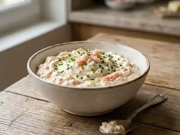 Mayonnaise maison au crabe : recette facile et gourmande - Photo de présentation
