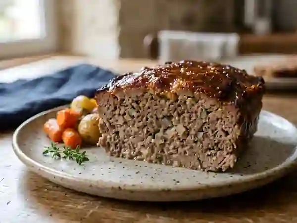 Meat Loaf et sa croûte laquée - Photo de présentation