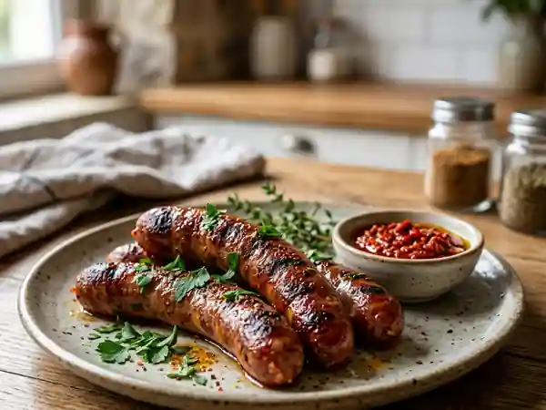 Merguez juteuses et pimentées - Photo de présentation