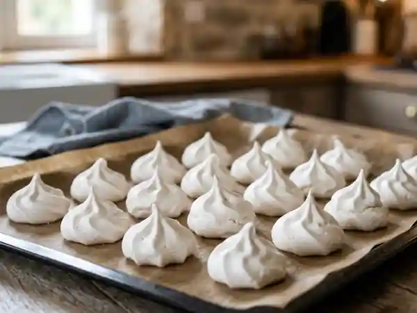 Meringues nacrées ultra-croquantes - Photo de présentation