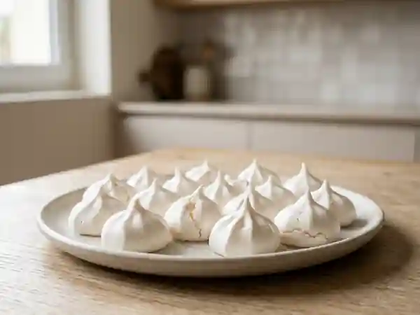 Meringues Croquantes au Cœur Fondant - Photo de présentation