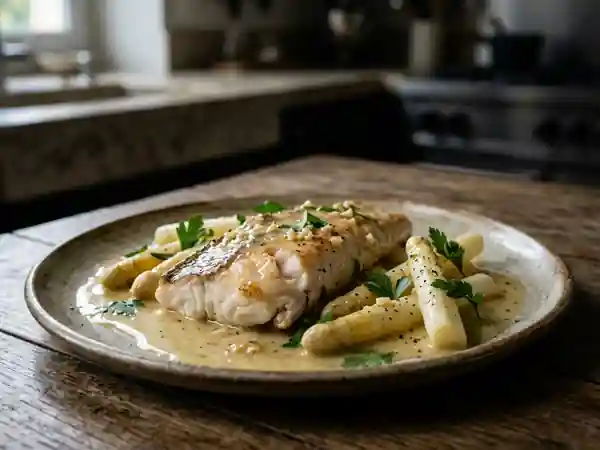 Merlu à la Koskera : recette traditionnelle basque savoureuse - Photo de présentation