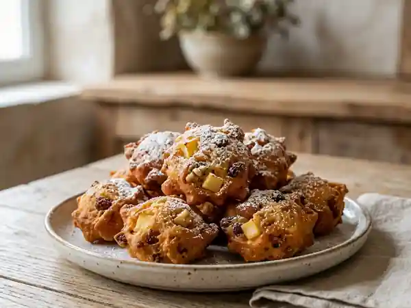 Merveilles aux pommes, noix et raisins croquants - Photo de présentation
