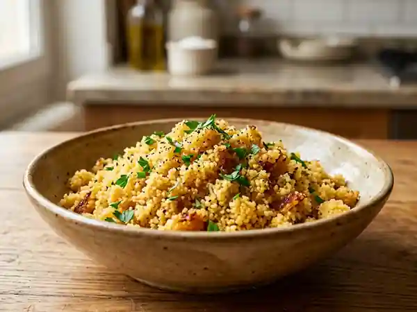 Migas Dorées à l'Ail et Persillade - Photo de présentation
