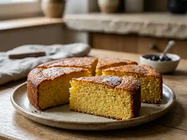 Millas toulousain traditionnel : gâteau de semoule au maïs - Photo de présentation