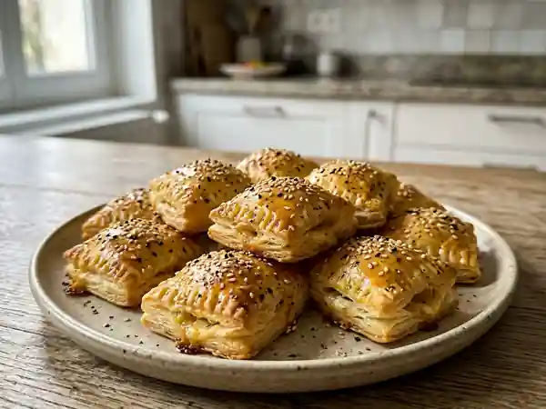 Mini bouchées gourmandes à la feta pour apéritif - Photo de présentation