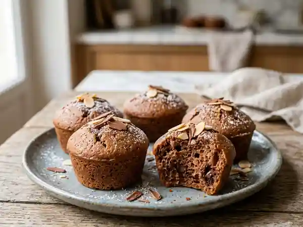 Mini cakes moelleux au chocolat au lait - Photo de présentation