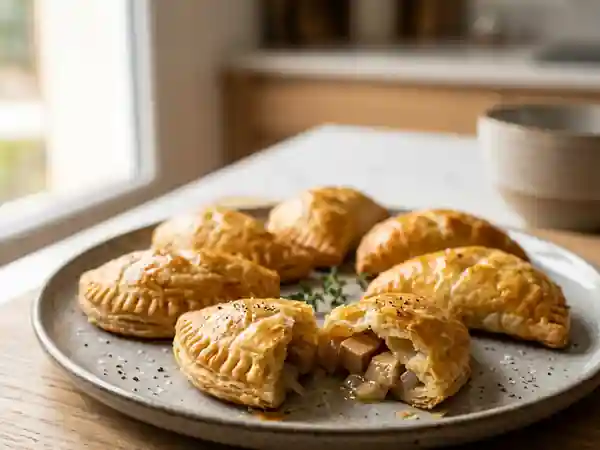 Mini-chaussons apéritifs au foie gras : recette facile et gourmande - Photo de présentation