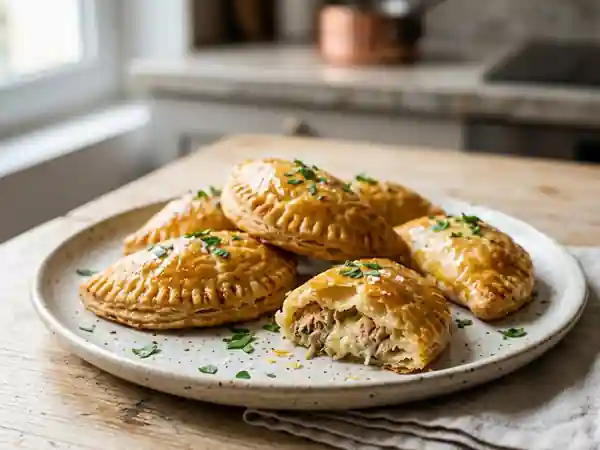 Mini chaussons au thon faciles et gourmands - Photo de présentation