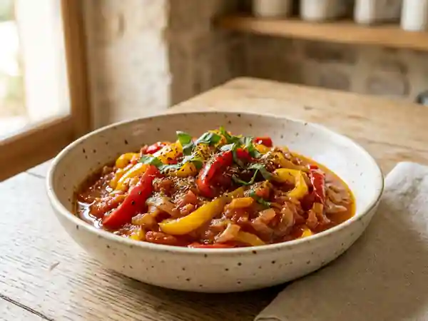 Mireillade Provençale : Ratatouille de Poivrons Savoureuse - Photo de présentation