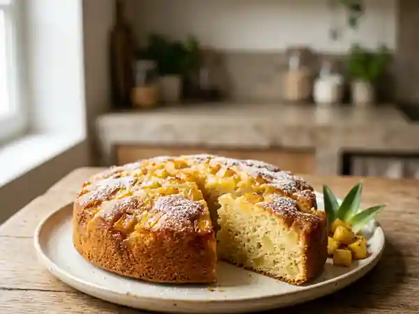 Moelleux à l'ananas fondant et gourmand - Photo de présentation