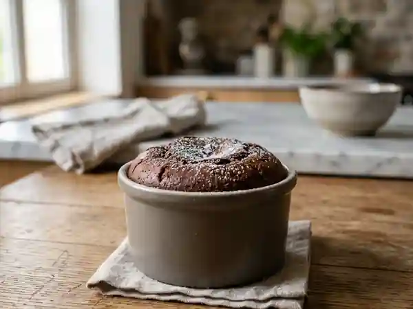 Moelleux au chocolat fondant et express - Photo de présentation
