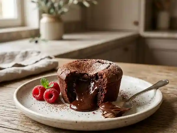 Moelleux au chocolat fondant de Carole : dessert gourmand et facile - Photo de présentation