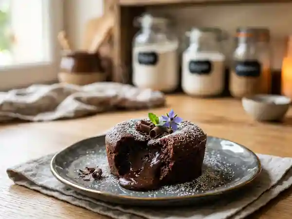 Moelleux intense au chocolat et cœur fondant - Photo de présentation