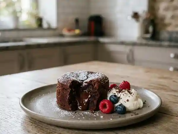 Moelleux au chocolat intense en 2 minutes - Photo de présentation