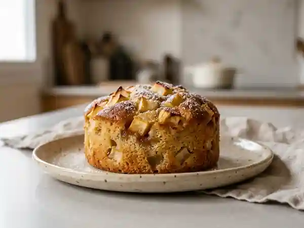 Moelleux aux pommes et poires fondantes : dessert gourmand et facile - Photo de présentation