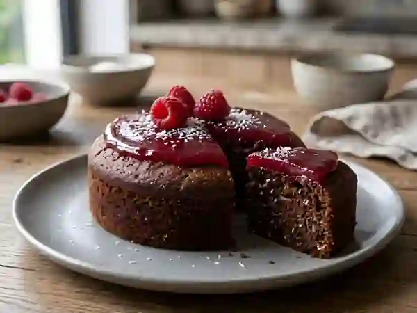 Moelleux Coco-Chocolat au Cœur Framboise - Photo de présentation