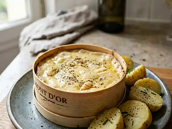 Mont d'Or au Vin Blanc : Recette Savoureuse et Fondante - Photo de présentation