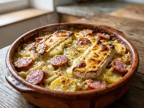 Morbiflette fondante à la Morteau fumée - Photo de présentation