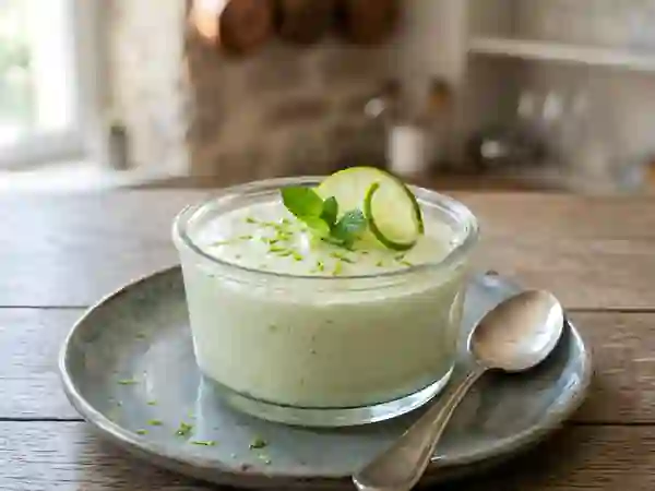 Mousse aérienne au citron vert - Photo de présentation