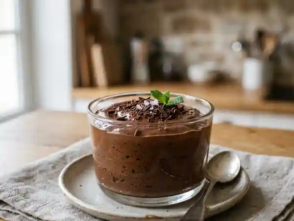 Mousse au chocolat onctueuse et facile à réaliser - Photo de présentation
