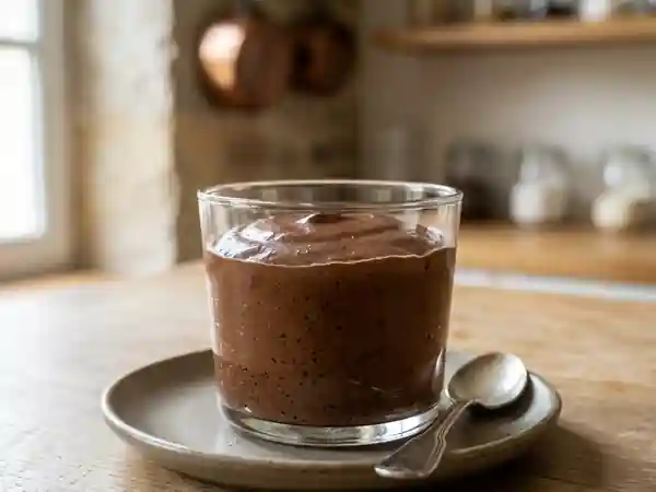 Mousse au chocolat aérienne et intense - Photo de présentation
