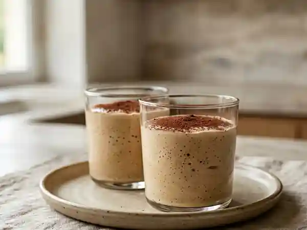 Nuage de cappuccino intense et crémeux - Photo de présentation