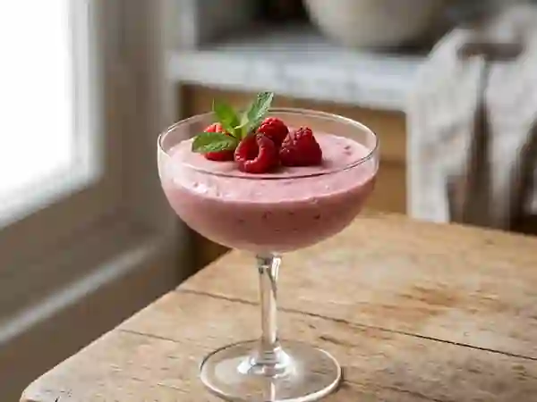Mousse de Framboises Nuageuse - Photo de présentation