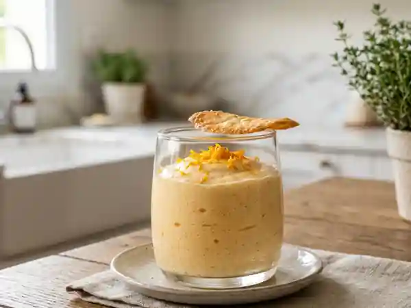 Mousse légère au Cointreau façon Josserande : dessert aérien et raffiné - Photo de présentation