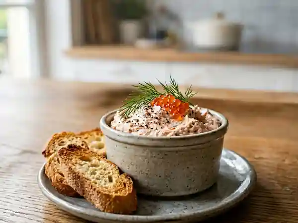 Mousse légère de thon et saumon frais - Photo de présentation