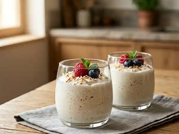 Mousse au Lait de Coco Aérienne - Photo de présentation