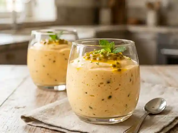 Mousse Passion Nuageuse et Acidulée - Photo de présentation