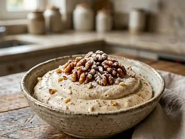 Mousse onctueuse aux noix : dessert gourmand et facile - Photo de présentation