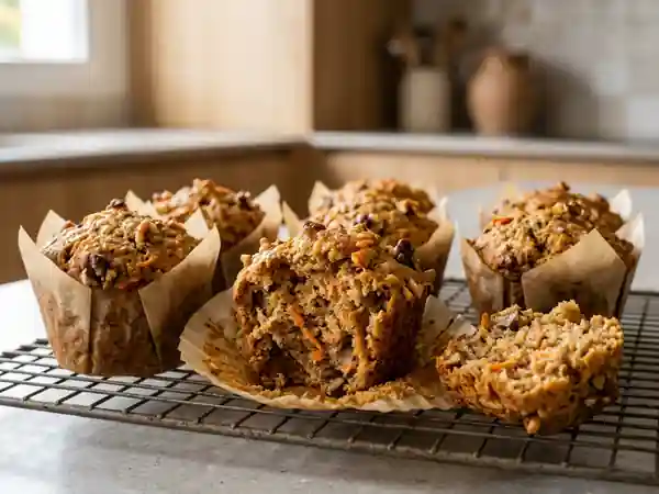 Muffins Morning Glory aux Légumes et Épices - Photo de présentation