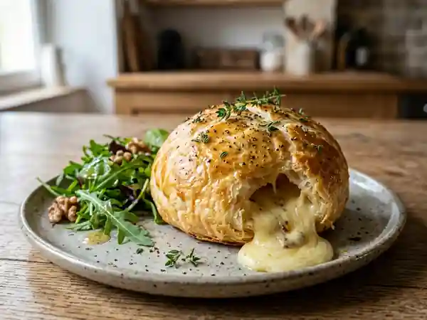 Munster Fondant en Croûte Dorée : Recette Authentique et Savoureuse - Photo de présentation