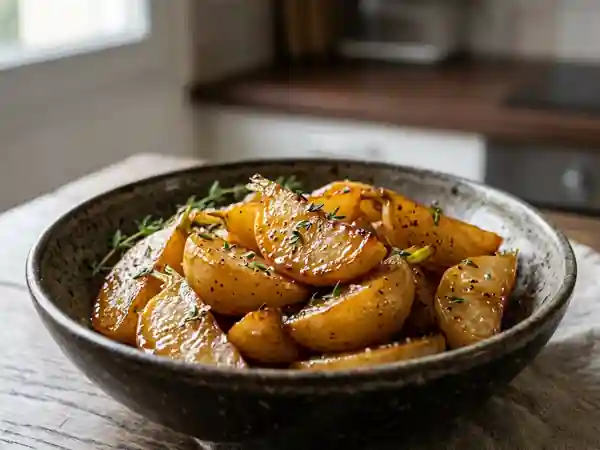 Navets Caramélisés Fondants : Recette Simple et Gourmande - Photo de présentation
