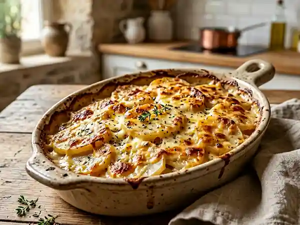 Navets fondants gratinés au miel - Photo de présentation