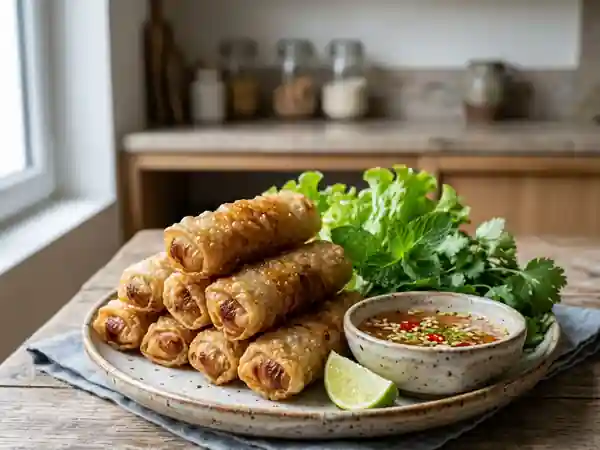 Nems Croustillants Porc et Crevettes - Photo de présentation