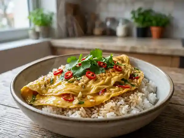 Œufs à la Thaïlandaise Fondants et Acidulés - Photo de présentation