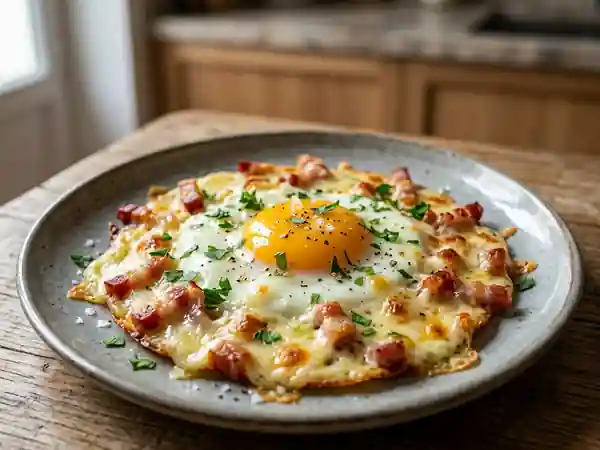 Œuf au Plat Savoyard : Recette Traditionnelle Gourmande - Photo de présentation