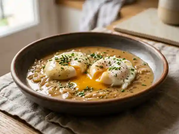 Œufs onctueux à la crème et au Marsala - Photo de présentation